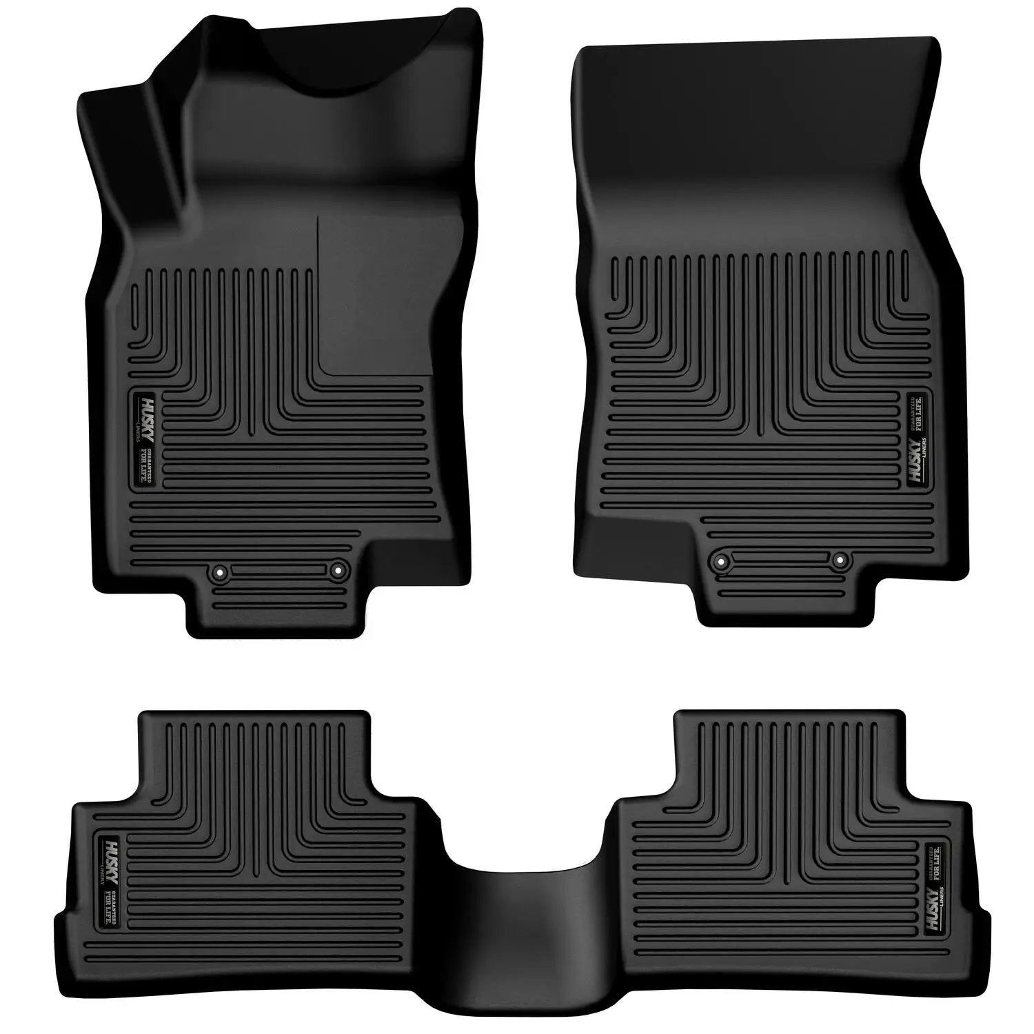 Weatherbeater - Front & 2nd Seat Floor Liners by Husky Liners