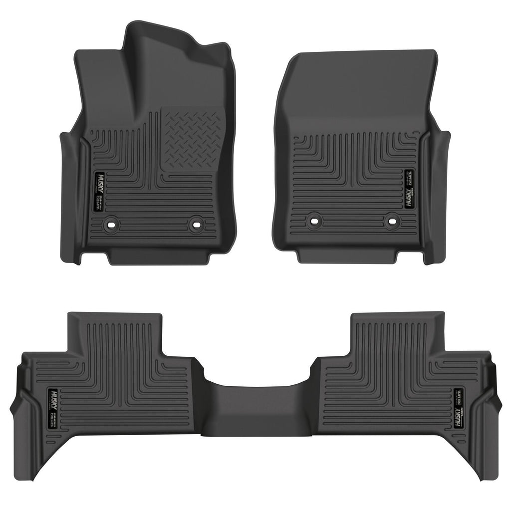 Husky Weatherbeater Front & 2nd Seat Floor Liners 99471 by Husky Liners