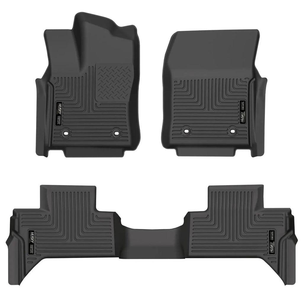 Weatherbeater - Front & 2nd Seat Floor Liners by Husky Liners