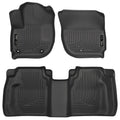 Husky Liners Weatherbeater - Front & 2nd Seat Floor Liners 99491 by Husky Liners