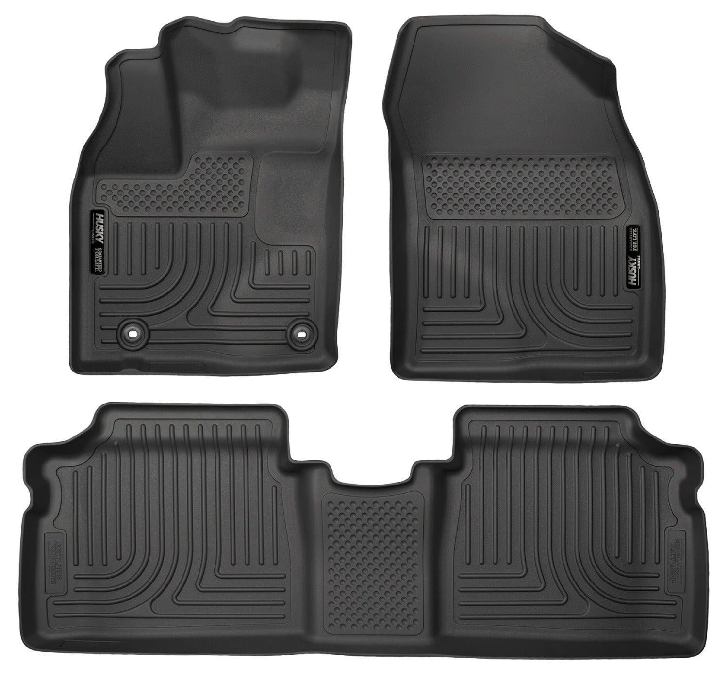 Husky Liners Weatherbeater - Front & 2nd Seat Floor Liners 98931 by Husky Liners