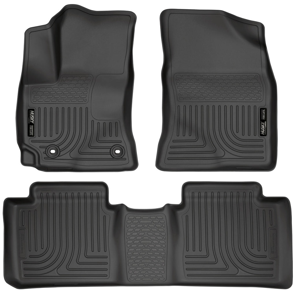 Husky Liners Weatherbeater - Front & 2nd Seat Floor Liners 99521 by Husky Liners