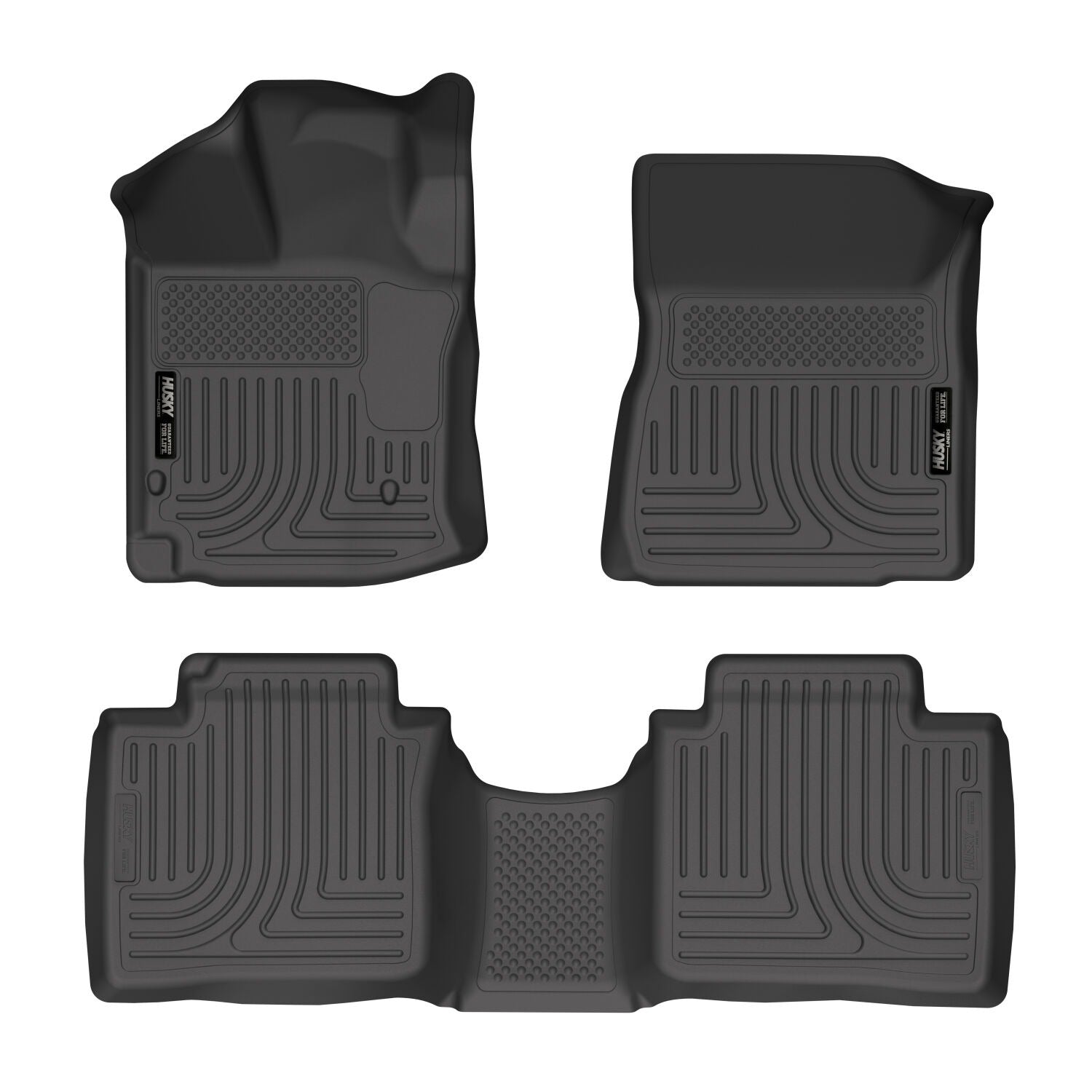 Husky Liners Weatherbeater - Front & 2nd Seat Floor Liners 99541 by Husky Liners