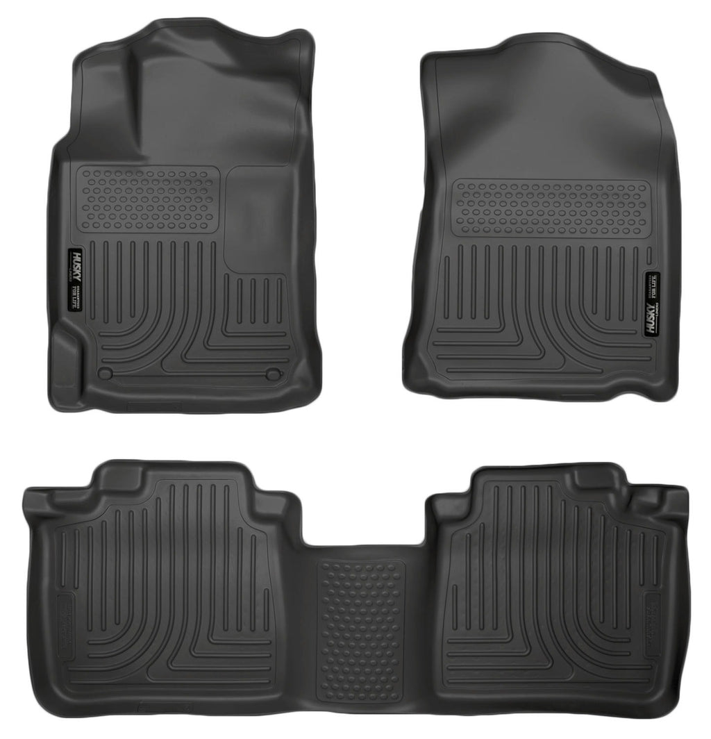 Husky Liners Weatherbeater - Front & 2nd Seat Floor Liners 99551 by Husky Liners