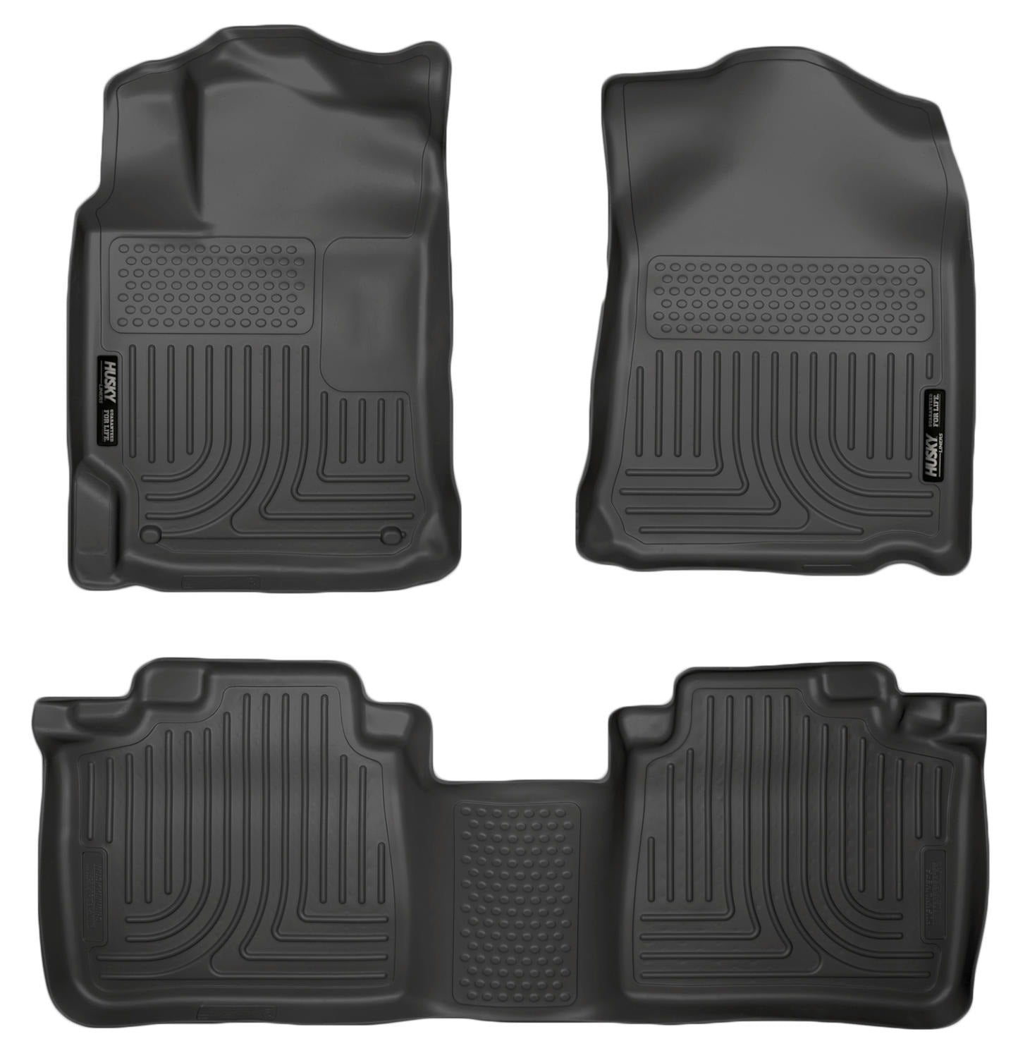 Husky Liners Weatherbeater - Front & 2nd Seat Floor Liners 99551 by Husky Liners