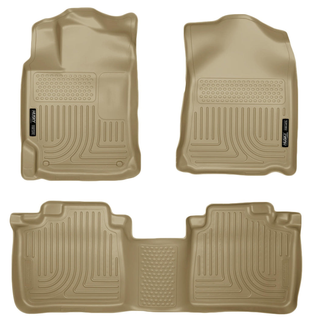 Husky Liners Weatherbeater - Front & 2nd Seat Floor Liners 99553 by Husky Liners