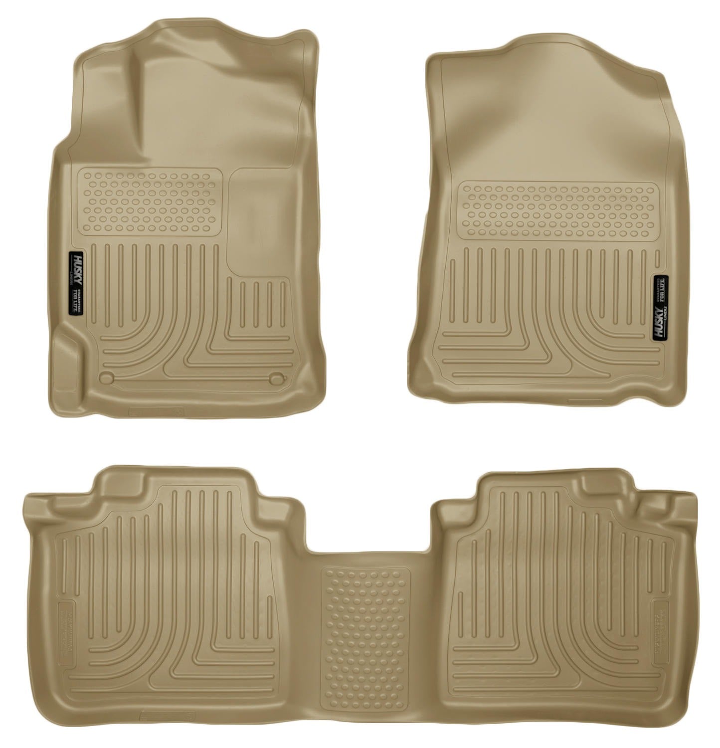 Husky Liners Weatherbeater - Front & 2nd Seat Floor Liners 99553 by Husky Liners