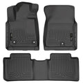 Weatherbeater - Front & 2nd Seat Floor Liners (Footwell Coverage) by Husky Liners