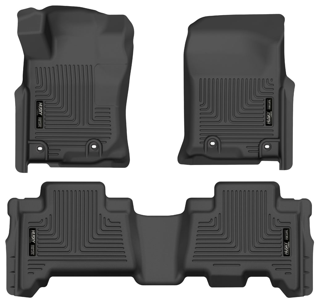 Husky Liners Weatherbeater - Front & 2nd Seat Floor Liners 99571 by Husky Liners
