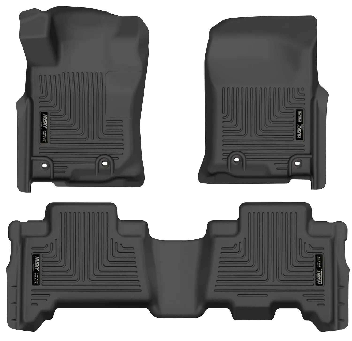 Weatherbeater - Front & 2nd Seat Floor Liners by Husky Liners