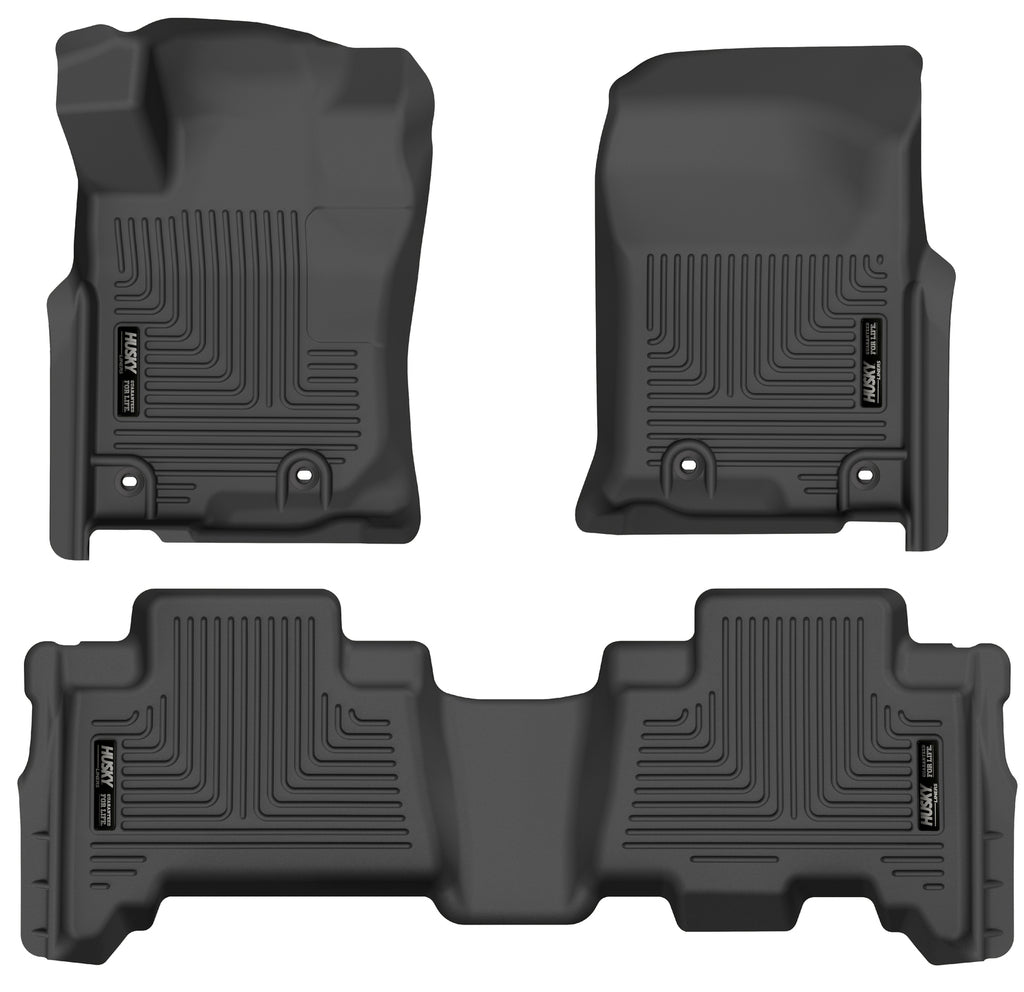 Weatherbeater - Front & 2nd Seat Floor Liners by Husky Liners