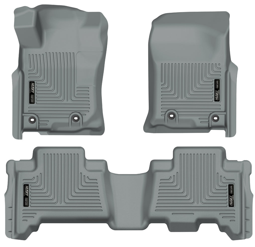 Husky Liners Weatherbeater - Front & 2nd Seat Floor Liners 99572 by Husky Liners