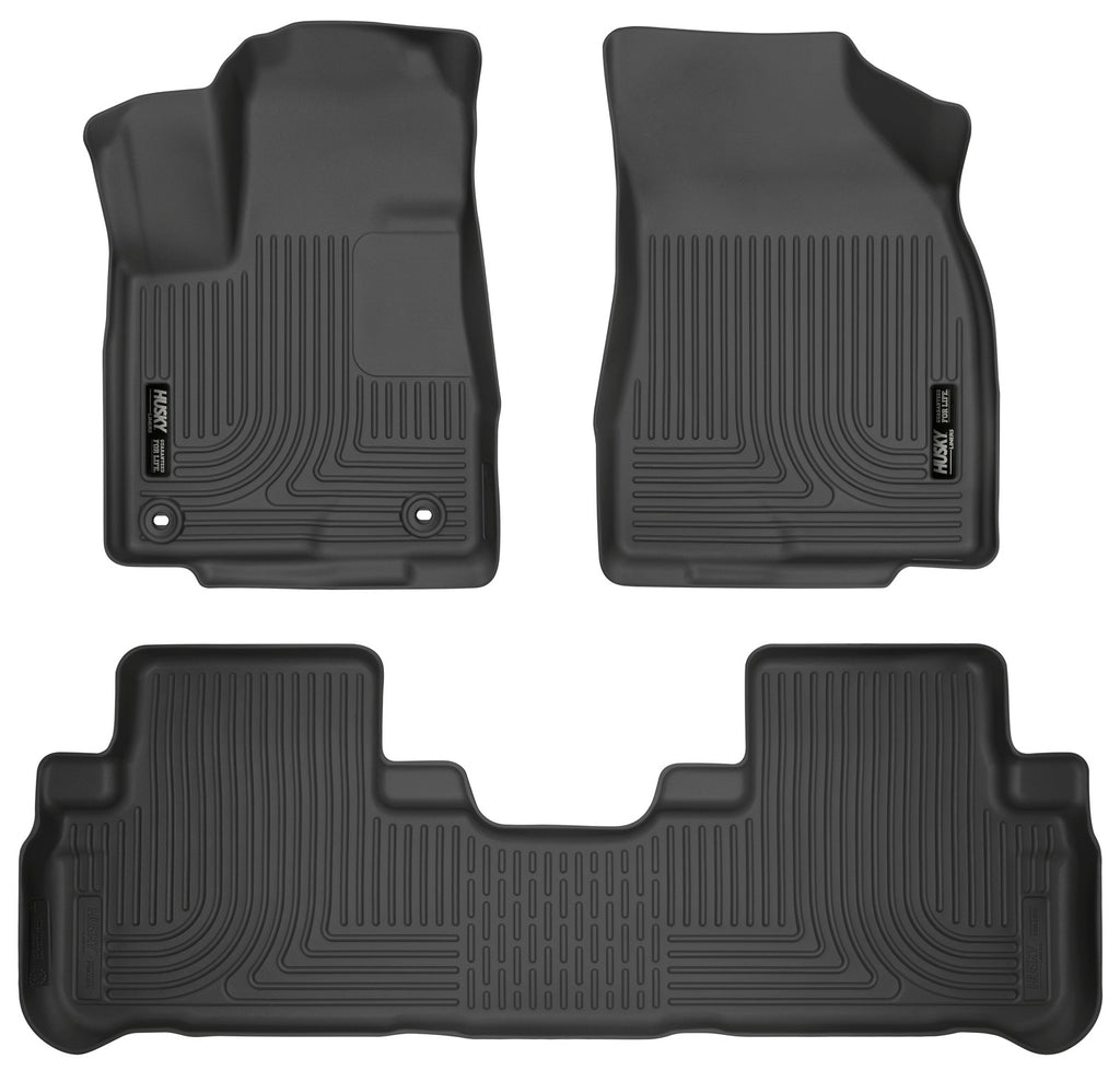 Husky Liners Weatherbeater - Front & 2nd Seat Floor Liners 99601 by Husky Liners