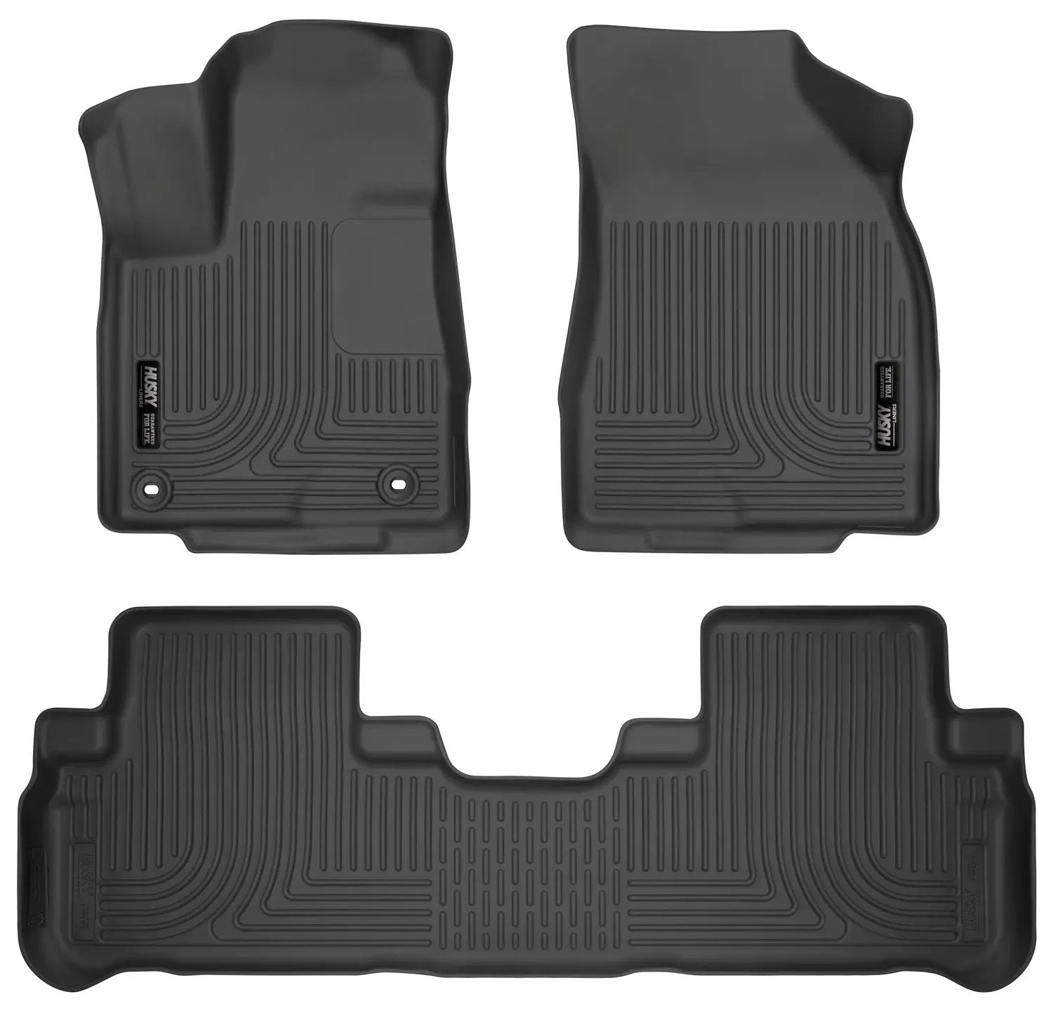 Weatherbeater - Front & 2nd Seat Floor Liners by Husky Liners