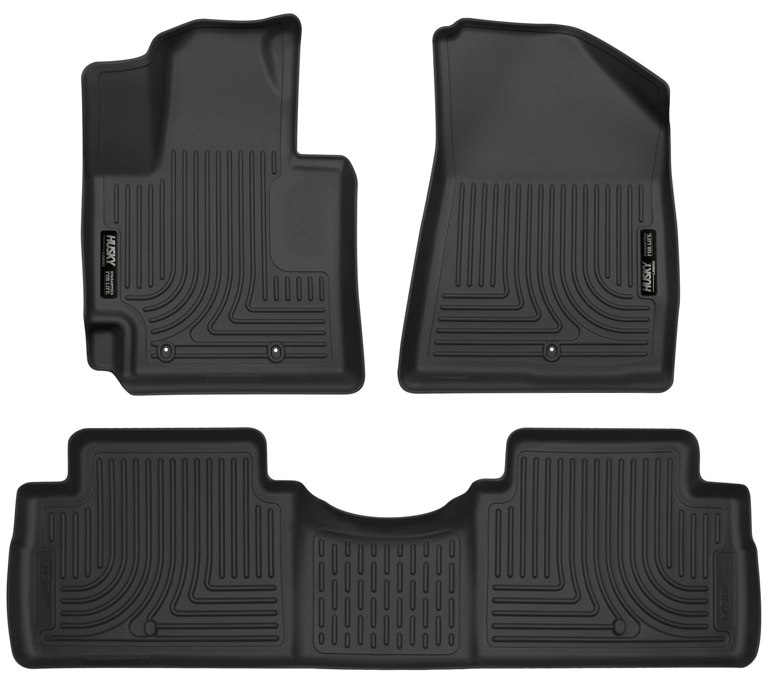 Husky Weatherbeater Front & 2nd Seat Floor Liners 99611 by Husky Liners