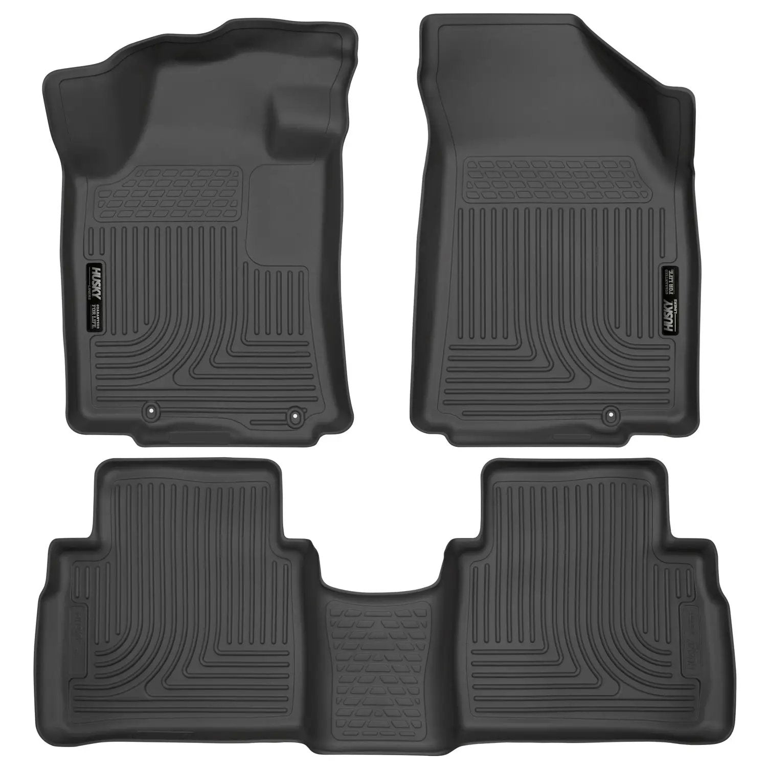Weatherbeater - Front & 2nd Seat Floor Liners by Husky Liners