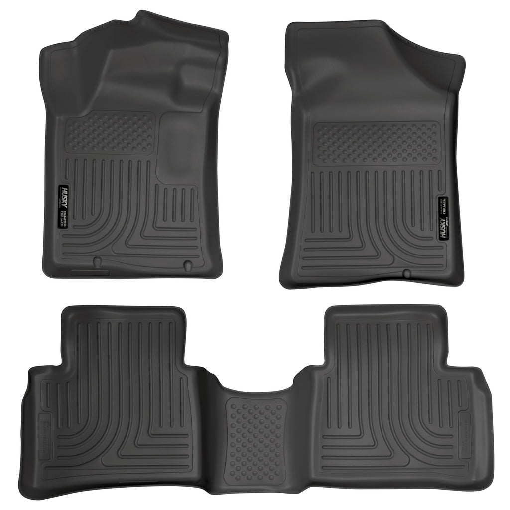 Husky Liners Weatherbeater - Front & 2nd Seat Floor Liners 99641 by Husky Liners