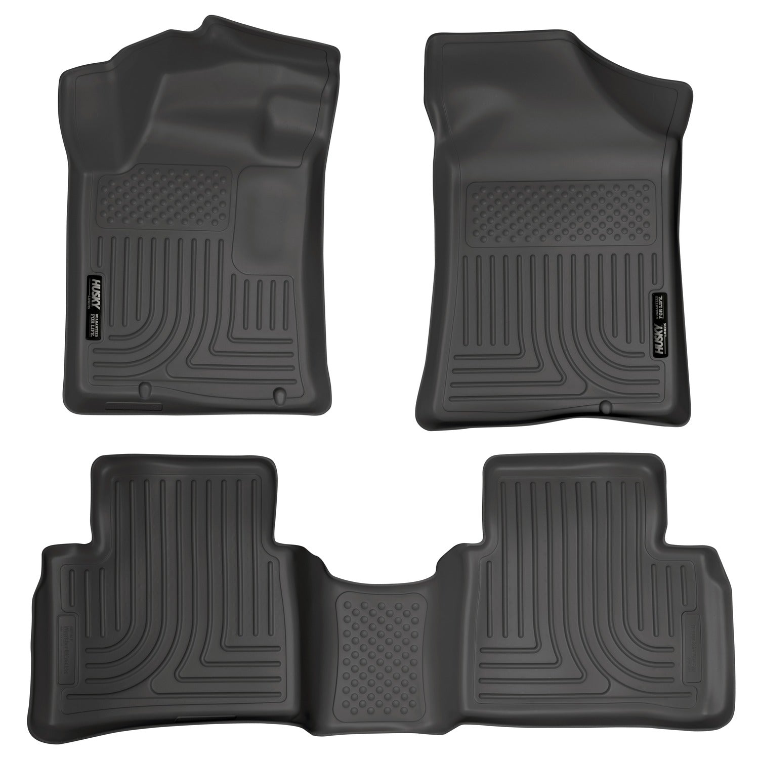 Husky Liners Weatherbeater - Front & 2nd Seat Floor Liners 99641 by Husky Liners