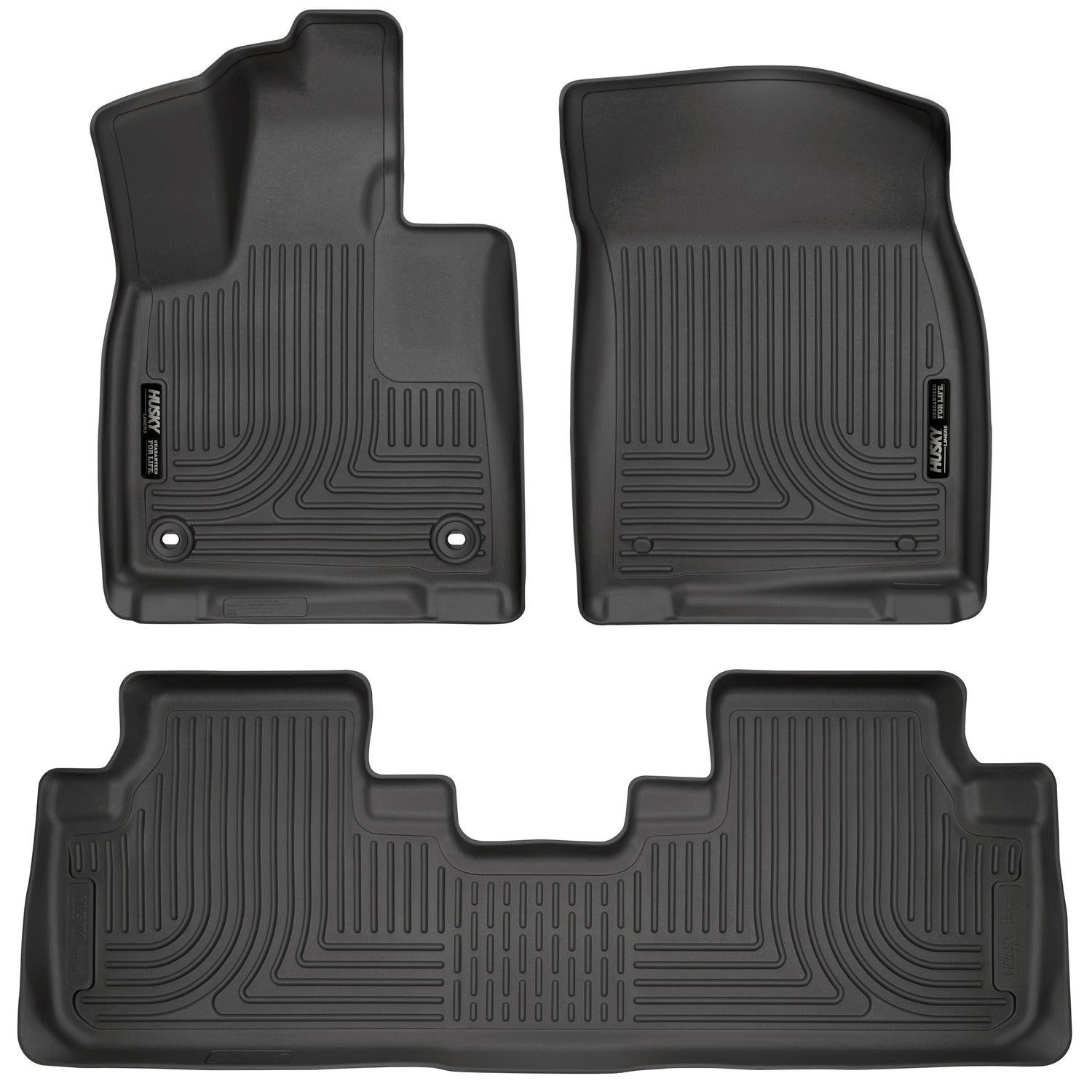 Husky Weatherbeater Front & 2nd Seat Floor Liners 99651 by Husky Liners