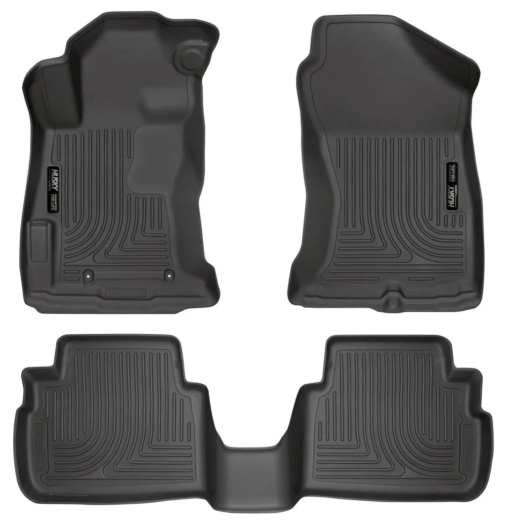 Weatherbeater - Front & 2nd Seat Floor Liners by Husky Liners