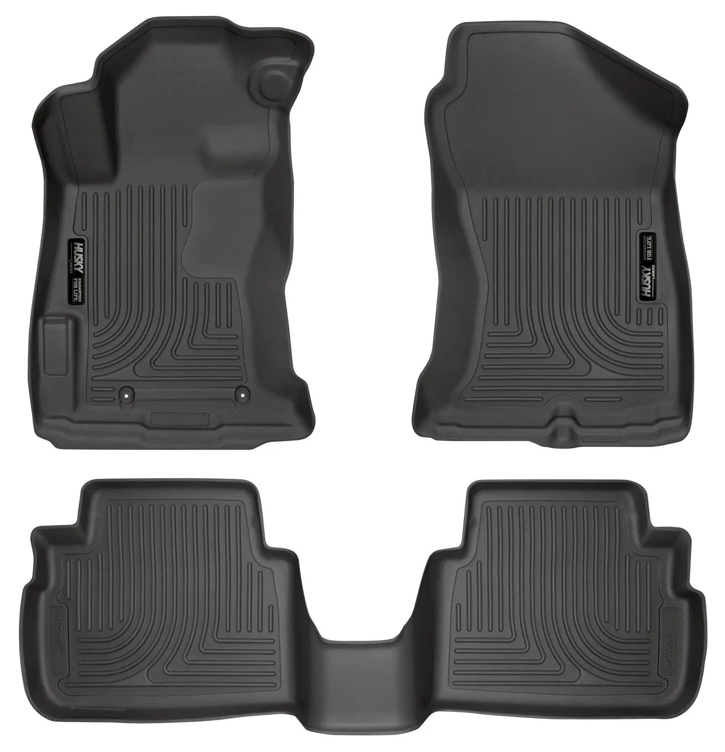 Weatherbeater - Front & 2nd Seat Floor Liners by Husky Liners