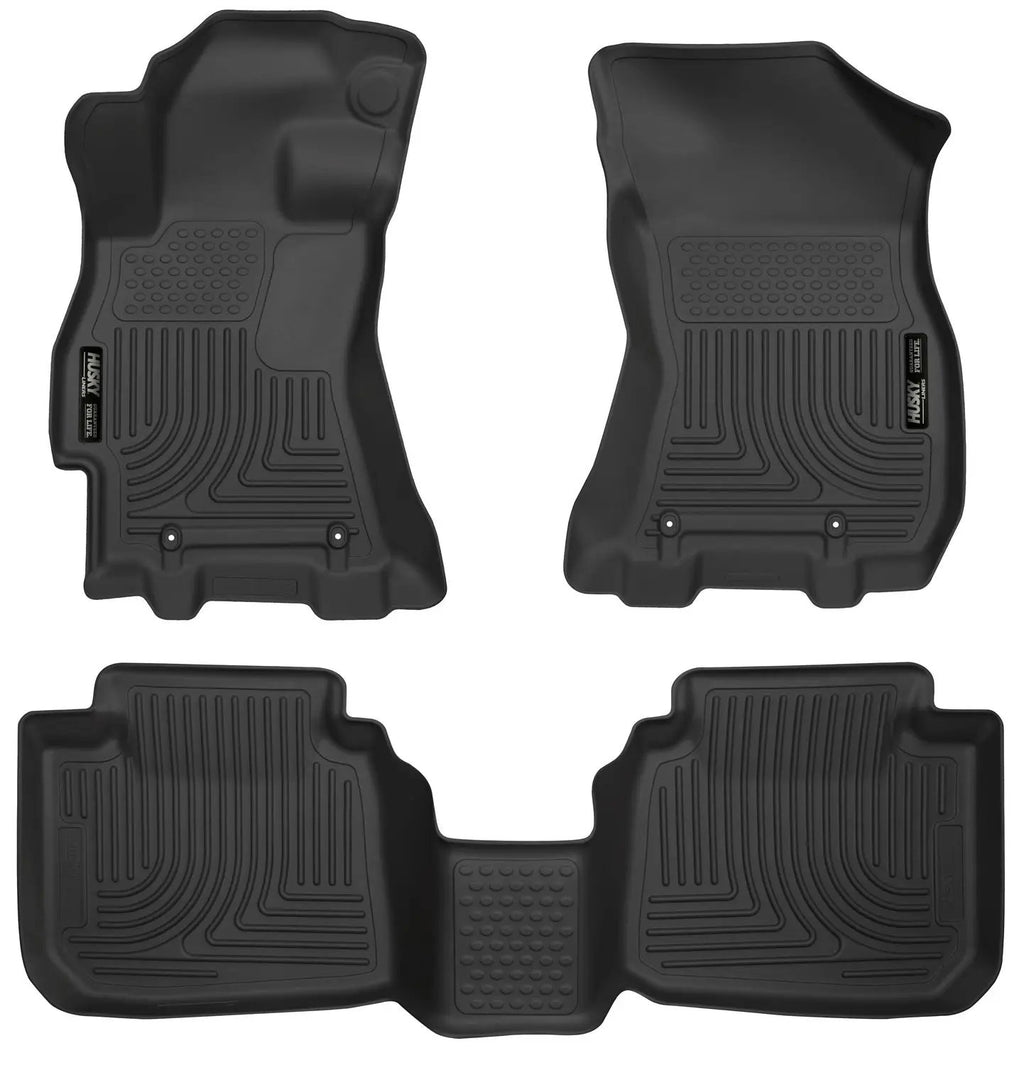 Weatherbeater - Front & 2nd Seat Floor Liners by Husky Liners