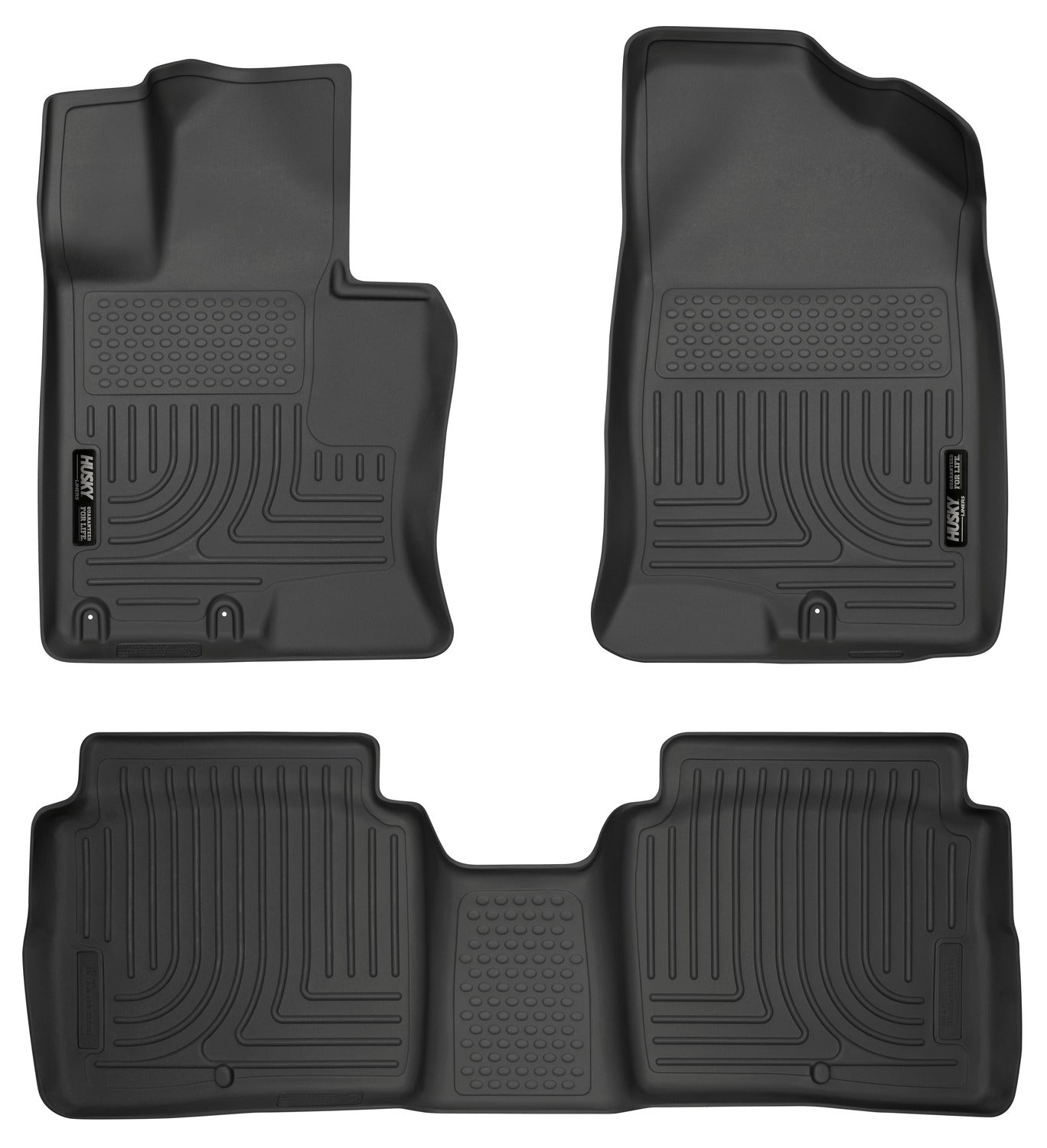 Husky Liners Weatherbeater - Front & 2nd Seat Floor Liners 99691 by Husky Liners