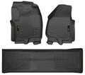 Weatherbeater - Front & 2nd Seat Floor Liners (Footwell Coverage) by Husky Liners