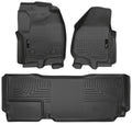 Husky Liners Weatherbeater - Front & 2nd Seat Floor Liners (Footwell Coverage) 99721 by Husky Liners