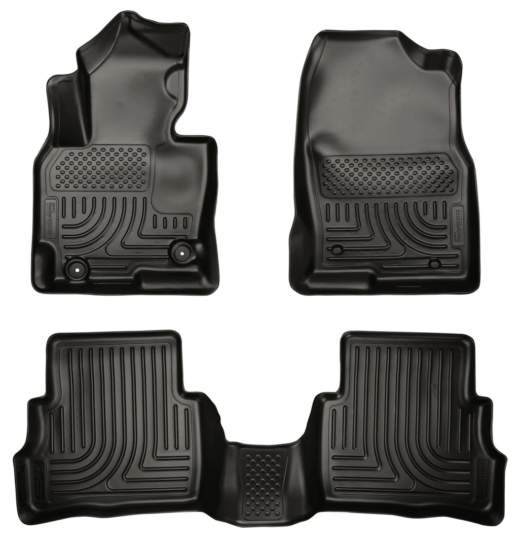 Husky Liners Weatherbeater - Front & 2nd Seat Floor Liners 99731 by Husky Liners