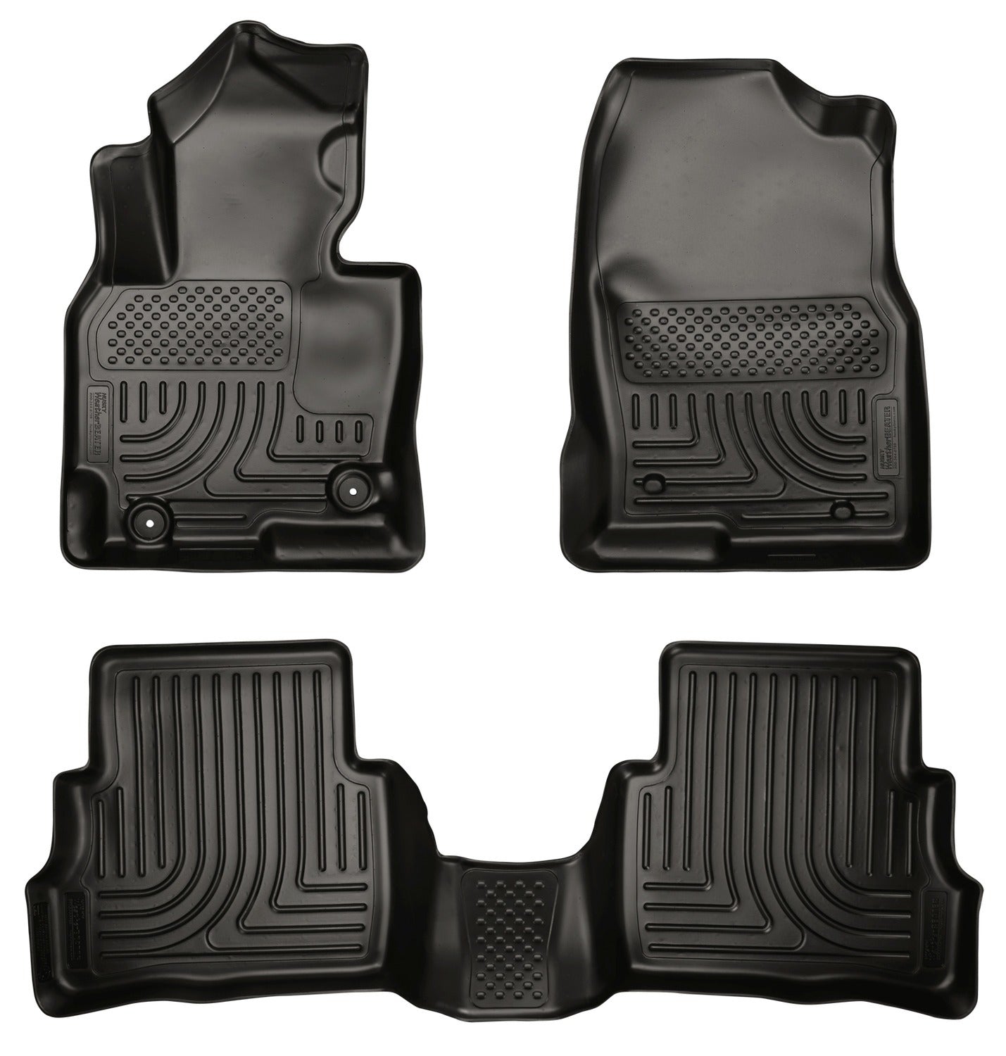 Husky Liners Weatherbeater - Front & 2nd Seat Floor Liners 99731 by Husky Liners