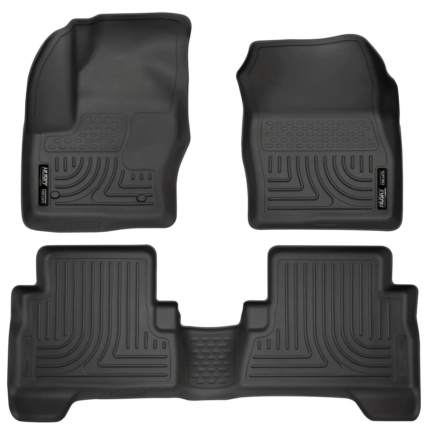 Weatherbeater - Front & 2nd Seat Floor Liners by Husky Liners