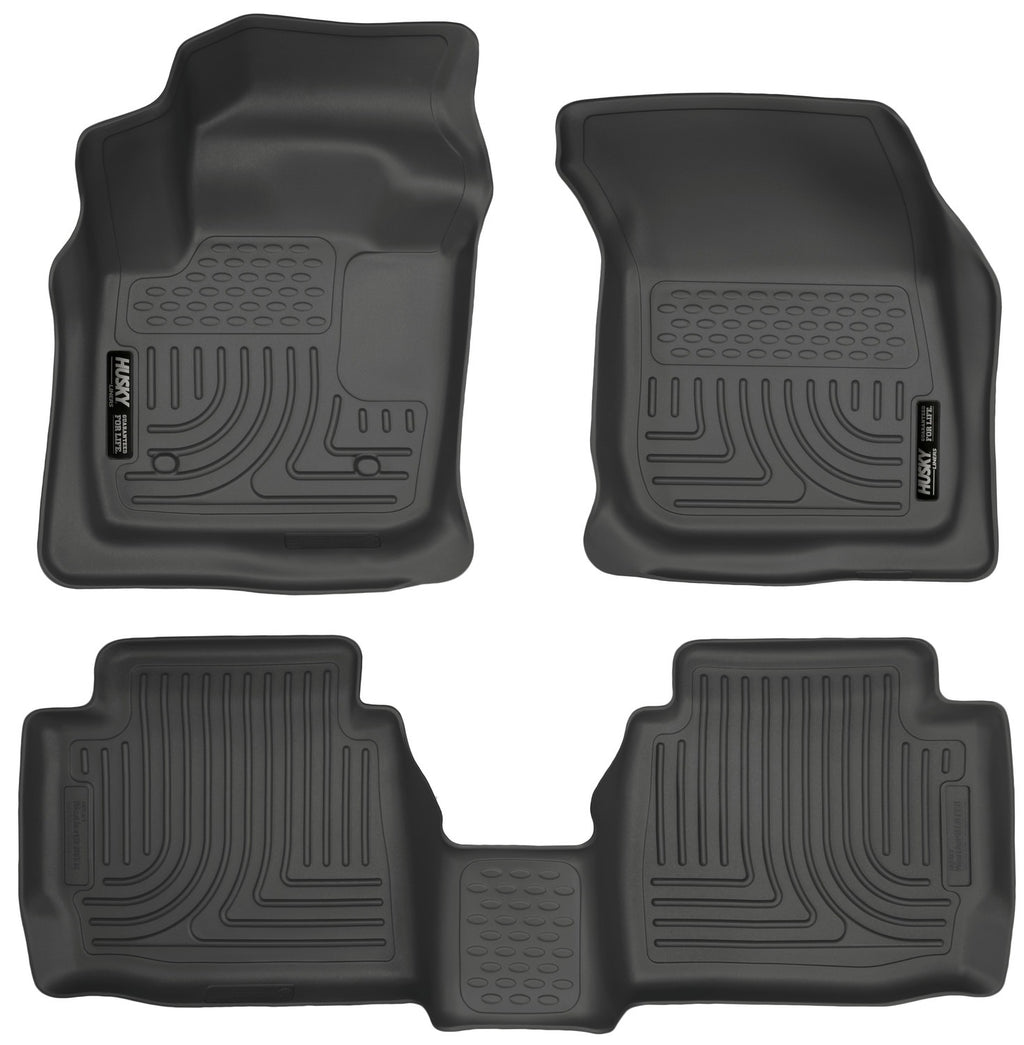 Husky Liners Weatherbeater - Front & 2nd Seat Floor Liners 99751 by Husky Liners