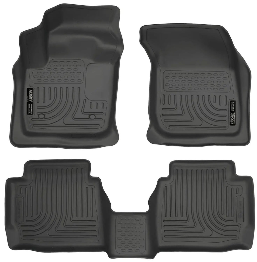 Weatherbeater - Front & 2nd Seat Floor Liners by Husky Liners