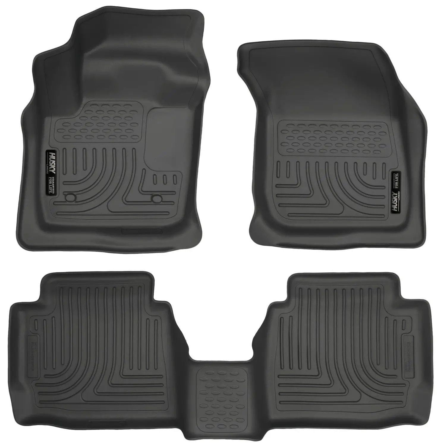Weatherbeater - Front & 2nd Seat Floor Liners by Husky Liners