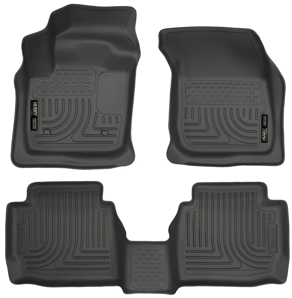 Weatherbeater - Front & 2nd Seat Floor Liners by Husky Liners