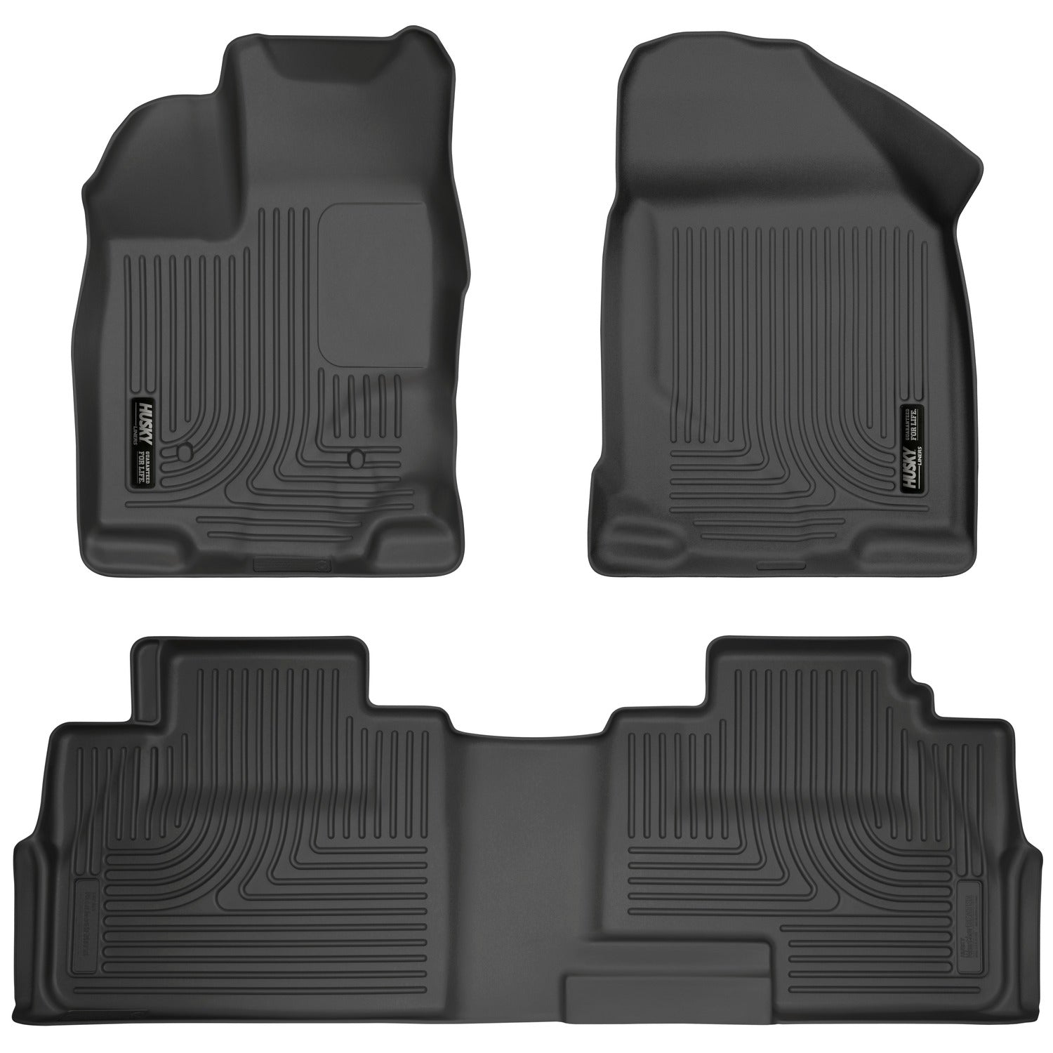 Husky Liners Weatherbeater - Front & 2nd Seat Floor Liners 99761 by Husky Liners