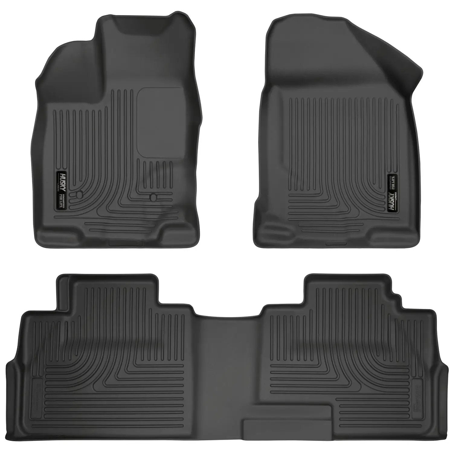 Weatherbeater - Front & 2nd Seat Floor Liners by Husky Liners
