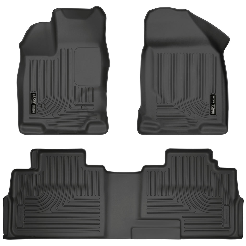 Weatherbeater - Front & 2nd Seat Floor Liners by Husky Liners