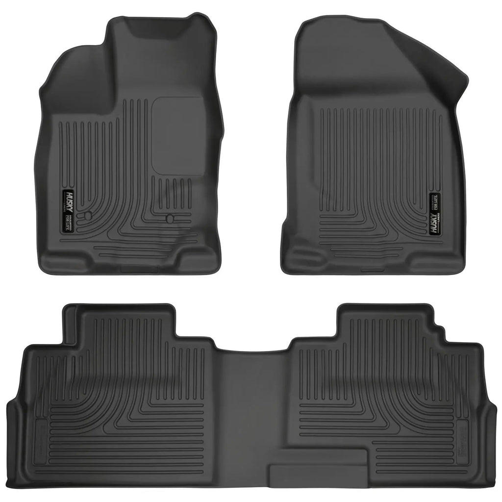 Weatherbeater - Front & 2nd Seat Floor Liners by Husky Liners