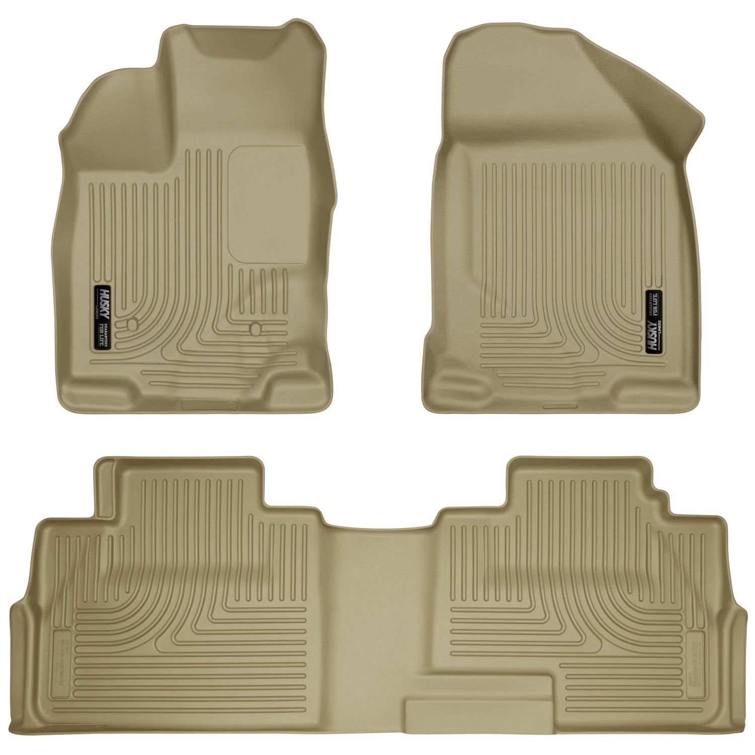 Husky Liners Weatherbeater - Front & 2nd Seat Floor Liners 99763 by Husky Liners
