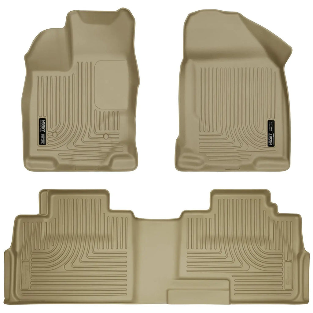 Weatherbeater - Front & 2nd Seat Floor Liners by Husky Liners
