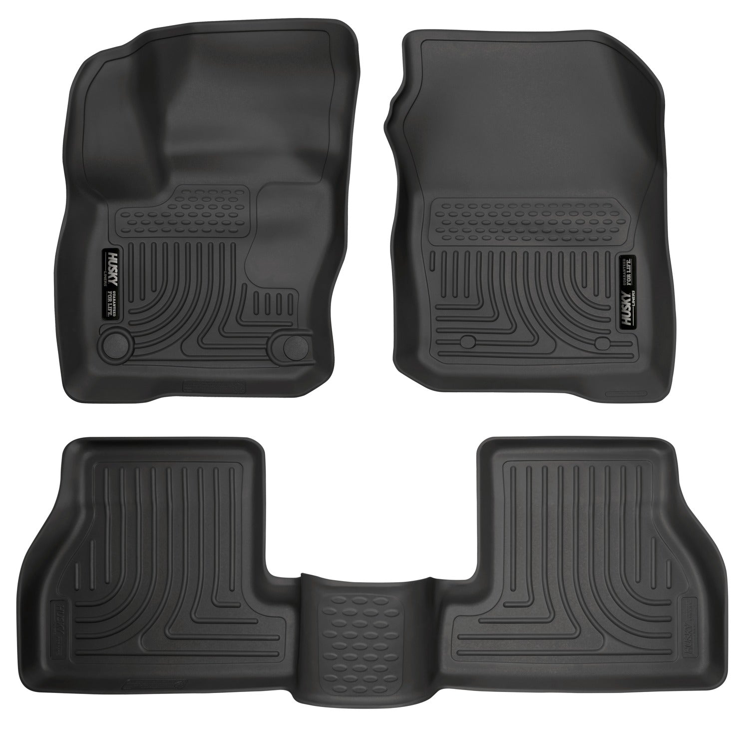 Husky Weatherbeater Front & 2nd Seat Floor Liners 99781 by Husky Liners