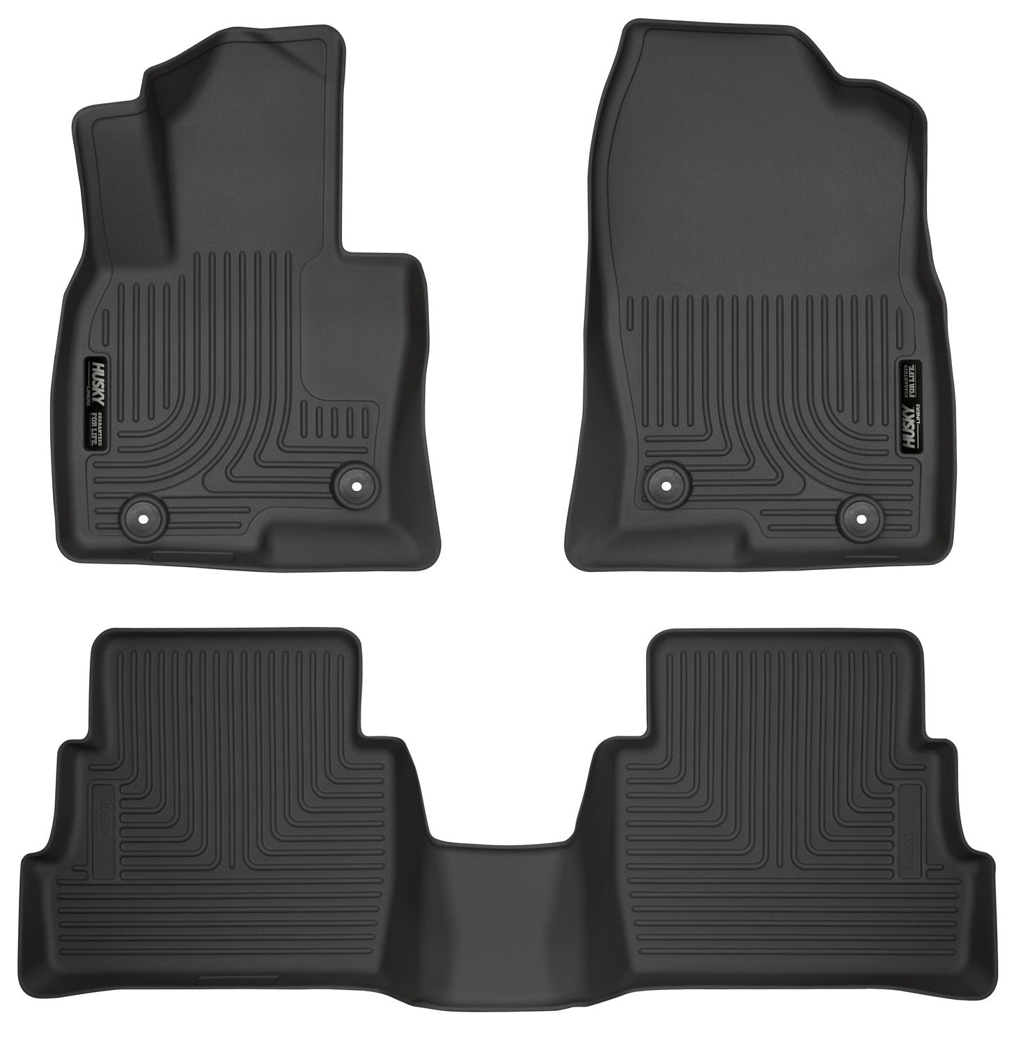 Husky Liners Weatherbeater - Front & 2nd Seat Floor Liners 99791 by Husky Liners