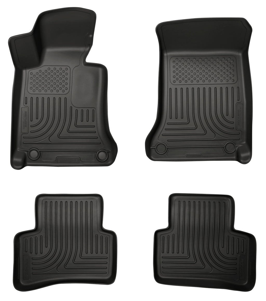 Husky Liners Weatherbeater - Front & 2nd Seat Floor Liners 99811 by Husky Liners