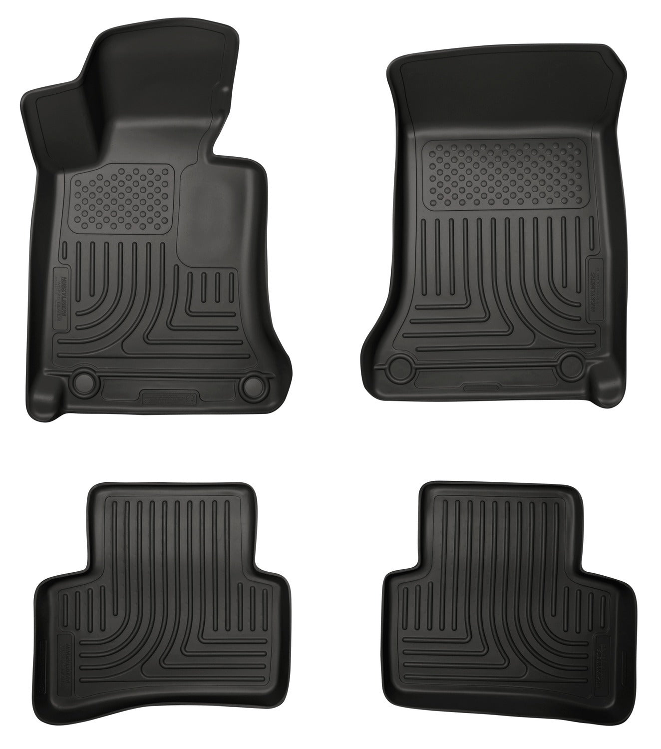 Husky Liners Weatherbeater - Front & 2nd Seat Floor Liners 99811 by Husky Liners