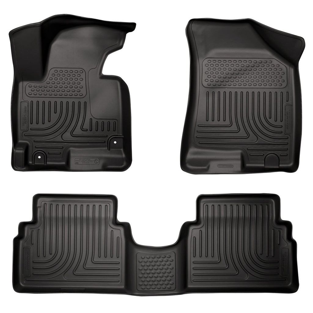 Husky Liners Weatherbeater - Front & 2nd Seat Floor Liners 99821 by Husky Liners