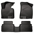 Husky Liners Weatherbeater - Front & 2nd Seat Floor Liners 99821 by Husky Liners