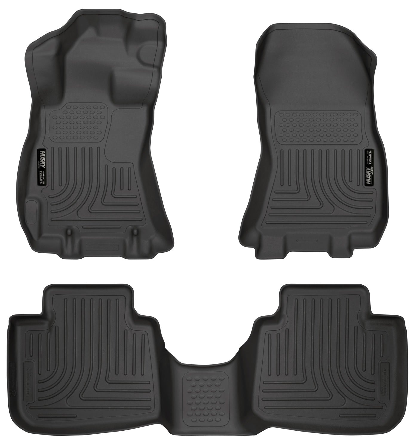 Husky Liners Weatherbeater - Front & 2nd Seat Floor Liners 99841 by Husky Liners