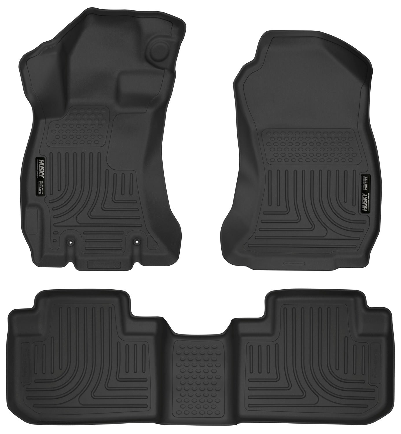 Husky Liners Weatherbeater - Front & 2nd Seat Floor Liners 99881 by Husky Liners